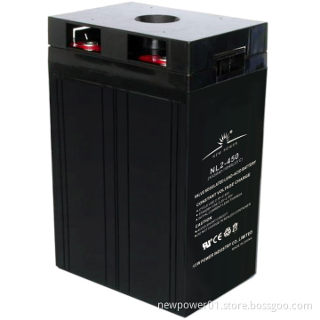 CE UL 2V450ah Sealed Lead Acid Battery (NL2-450)
